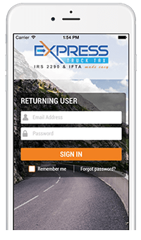 IRS 2290 Form Mobile App